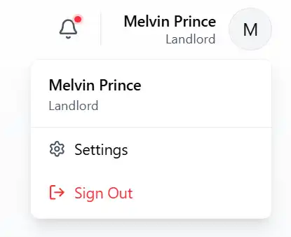 Dashboard screenshot
