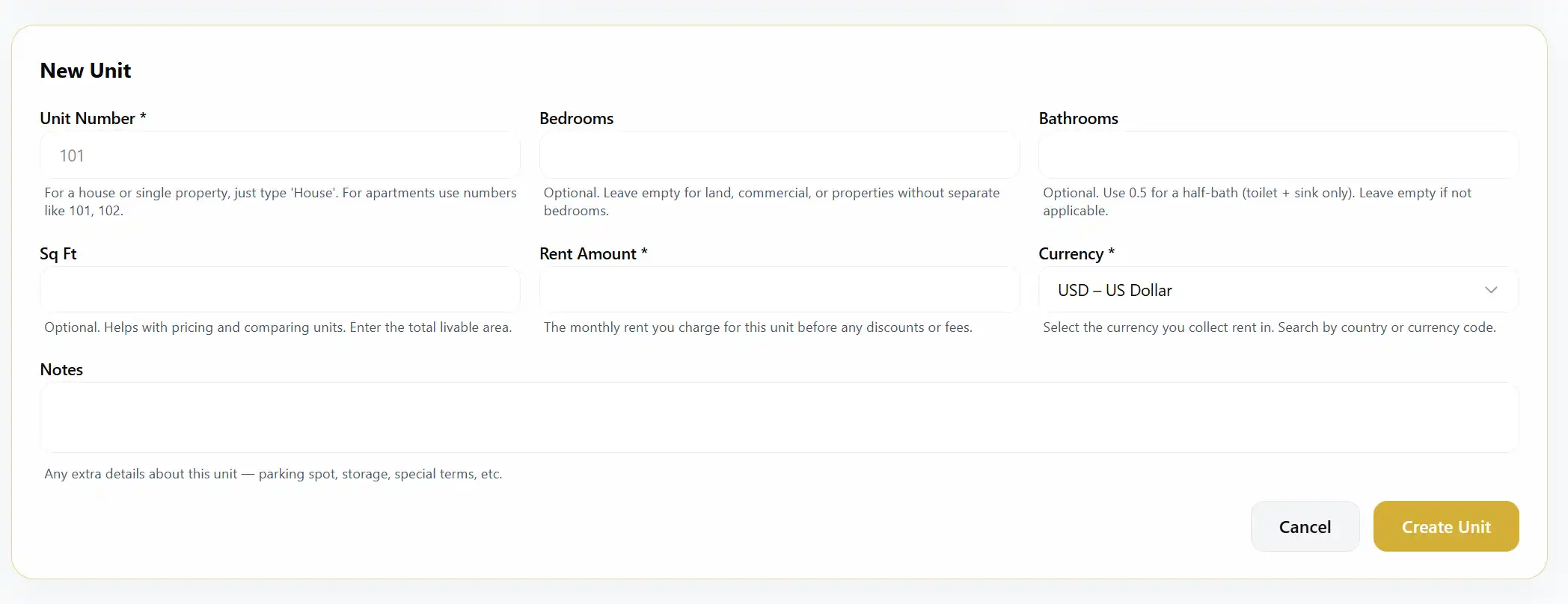 Dashboard screenshot